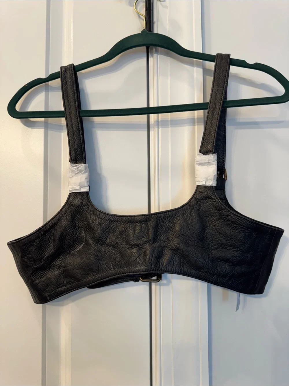 Free People structured leather